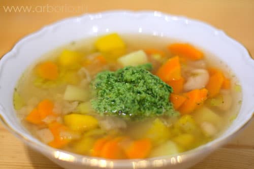 autumn minestrone Осенний минестроне.