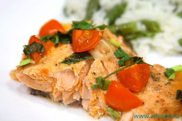 baked_trout_fillet Форель, запеченная другим манером.