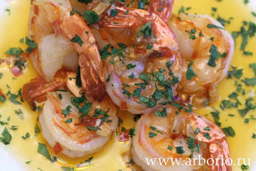 garlic_prawns Креветки с чесноком в масле.