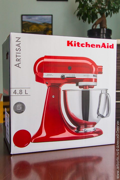 Фото к рецепту Миксер KitchenAid ARTISAN 4,8 л Миксер KitchenAid ARTISAN 4,8 л - фото